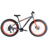26 Вел-д TechTeam Attack FAT bike 15 FAT bike оранжевый