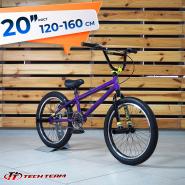 20 Вел-д BMX TechTeam Step One 20'' фиолетовый 2024