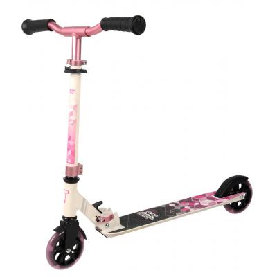 Самокат ТТ 125R COMFORT white/pink 1/4