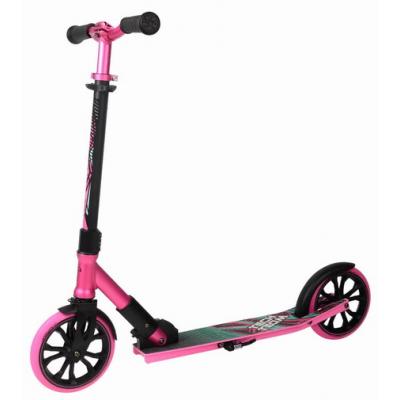 Самокат ТТ 210R COMFORT black/pink 1/2