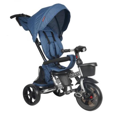 Велосипед 3-х кол Ricco 1/1 blue синий