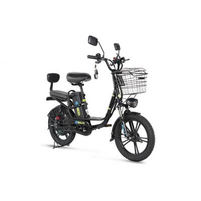 Электровелосипед Eltreco Khan 1 черный-3132