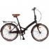 24'' Вел-д EVOLUTION BIGTOWN-3 MD 3ск, складной коричневый, алюминий